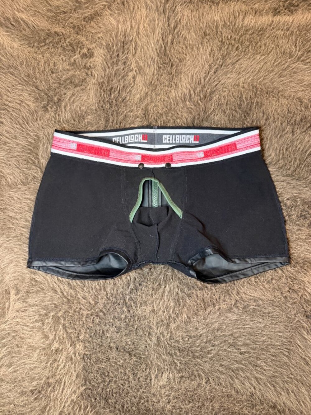 Barcode Berlin Mijail Boxer Black Green NWT Men’s XL Rare 91696 - Picture 10 of 12